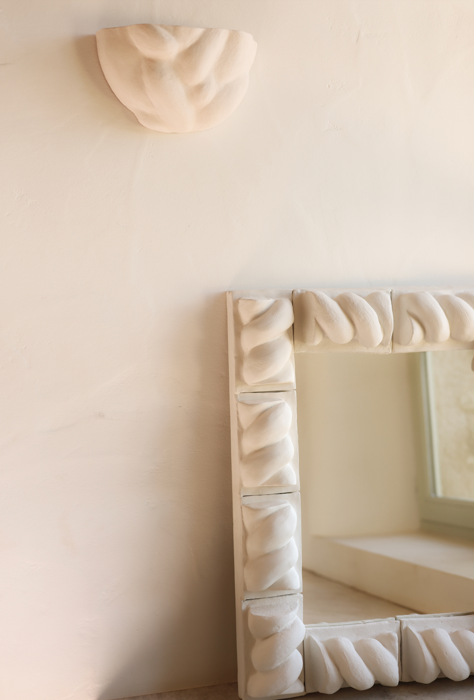 MIROIR BABKA BLANC